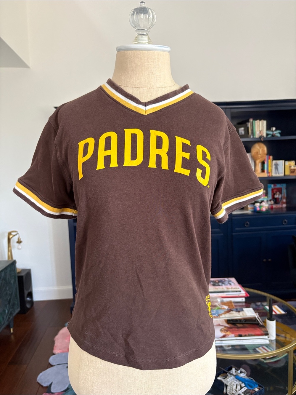 Genuine Merchandise San Diego Padres Brown Varsity Tee size 10/12